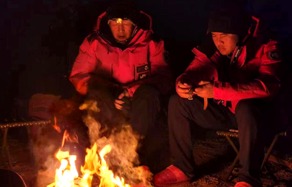 I didn't expect that we would spend a year in the Taklamakan Desert